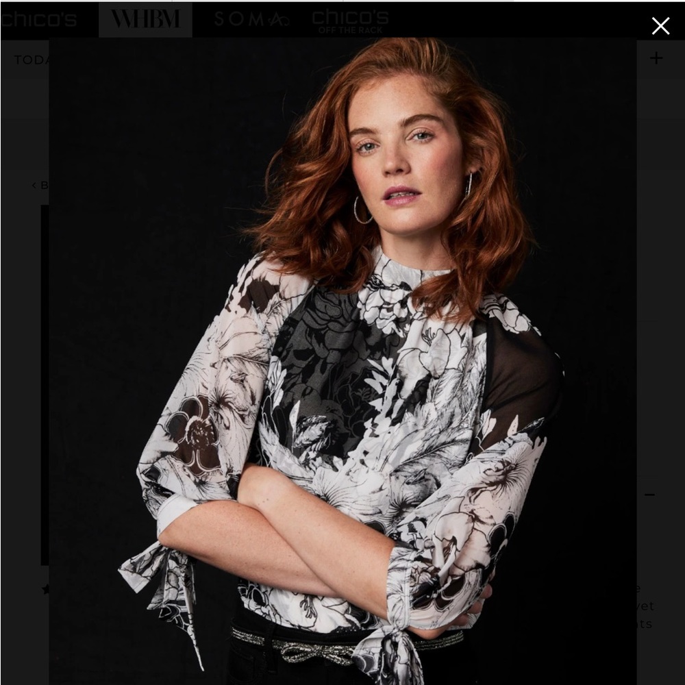 WHBM Womens blouse